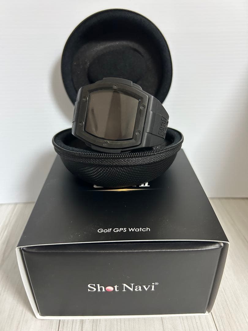 Shot Navi CrestⅡ Golf GPS Watch ブラック