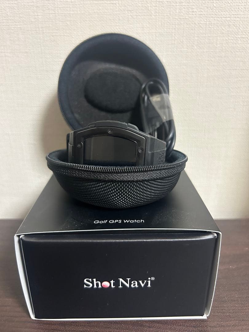 Shot Navi CrestⅡ Golf GPS Watch ブラック