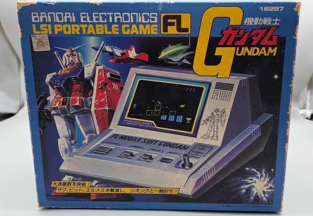 【動作品】 FL モビルスーツ ガンダム ゲーム レトロ 昭和 レア 希少