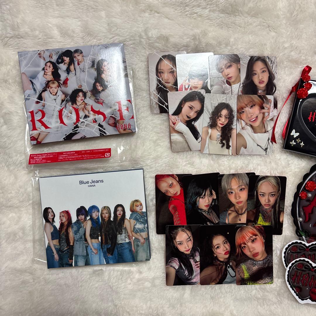 HANA ROSE Bluejeans CD アルバム トレカ付き セット