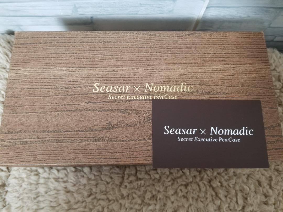 ⭐ゆは⭐Seasar x Nomadic ペンケース ブラック