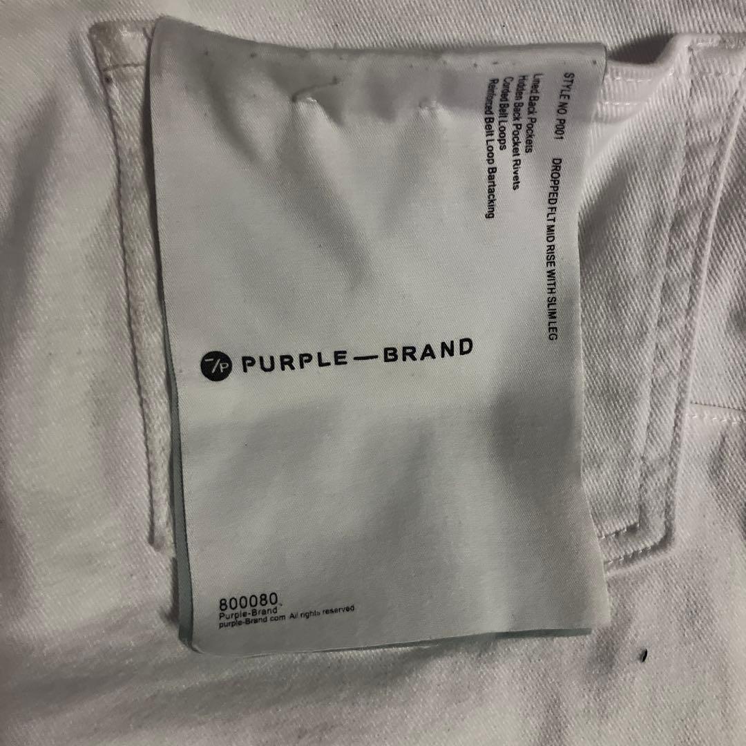 PURPLE BRAND ホワイトスリムデニム28インチ　えすさん専用