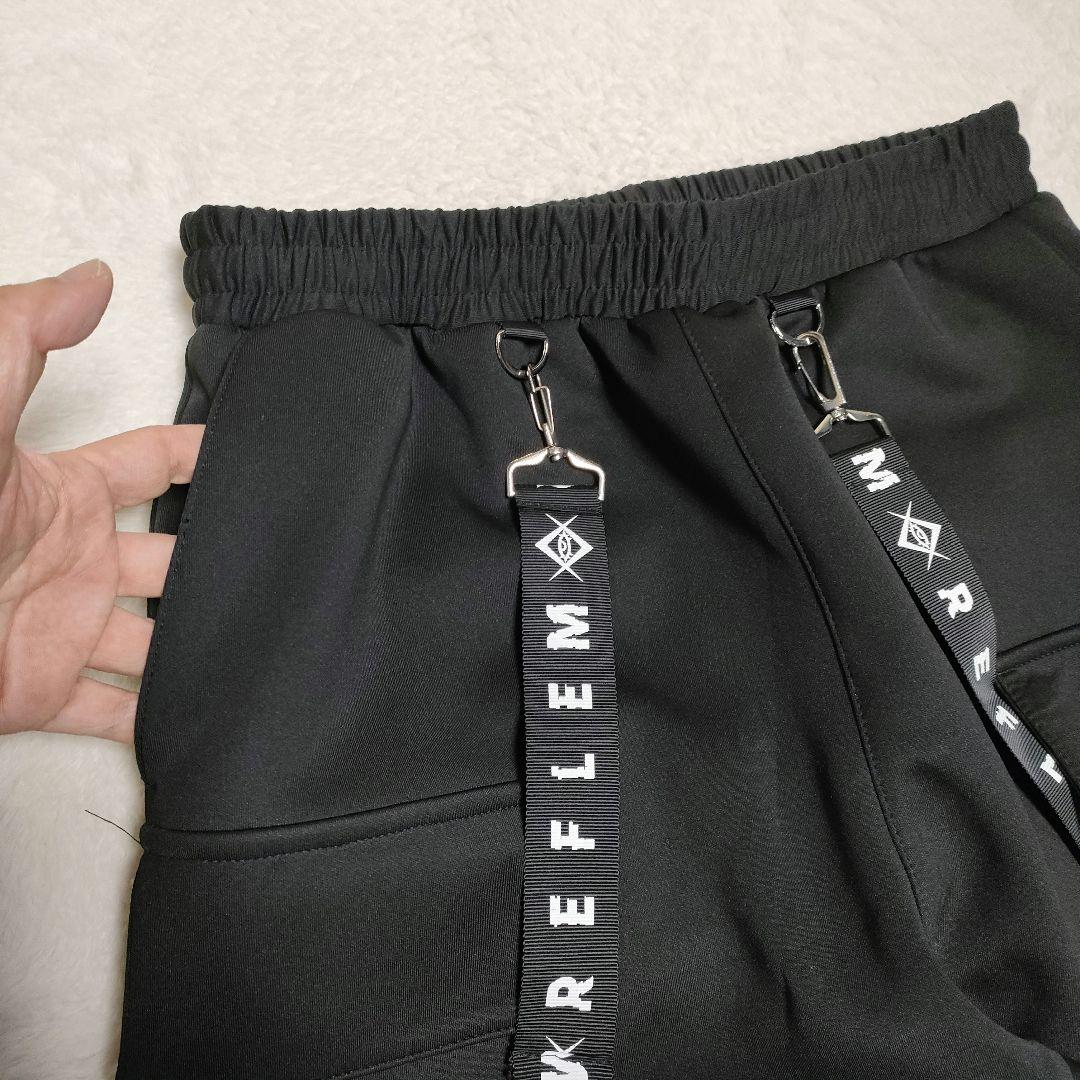 【✨新品✨】REFLEM レフレム◎ ハーネスロゴベルトカーゴパンツ