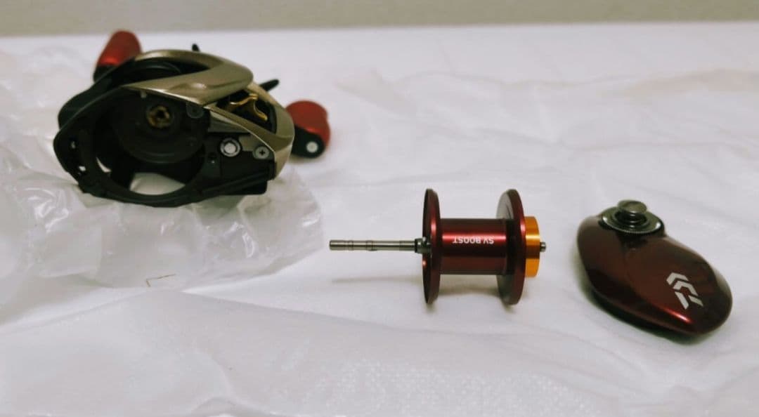 中国Daiwa サラマンドラSV BOOST リール 未使用XHL 左巻　ラス1