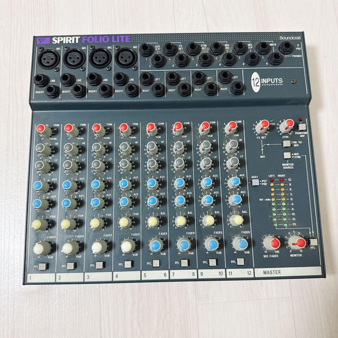 2150【動作品】Soundcraft Spirit FolioLite