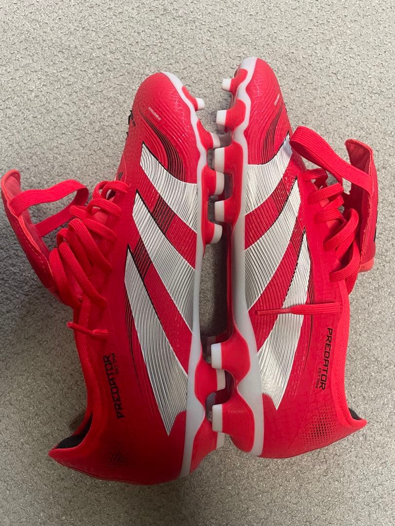 adidas Predator サッカーシューズ レッド値下げ‼️