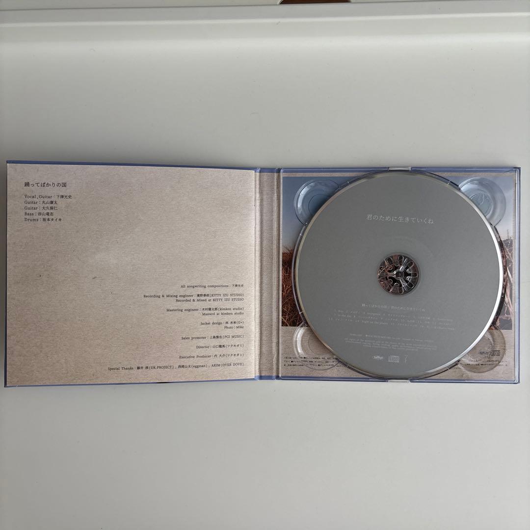 【廃盤】踊ってばかりの国 君のために生きていくね CD