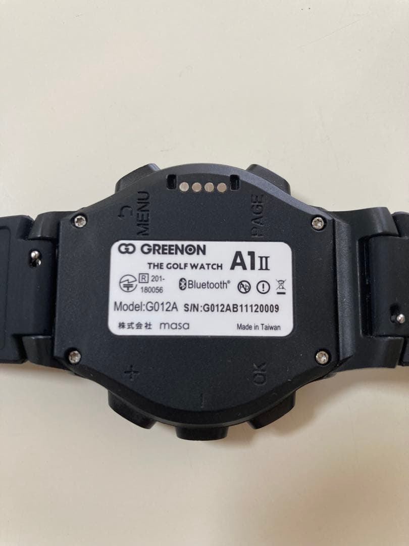 【美品】GreenOn ザ・ゴルフウォッチA1-II