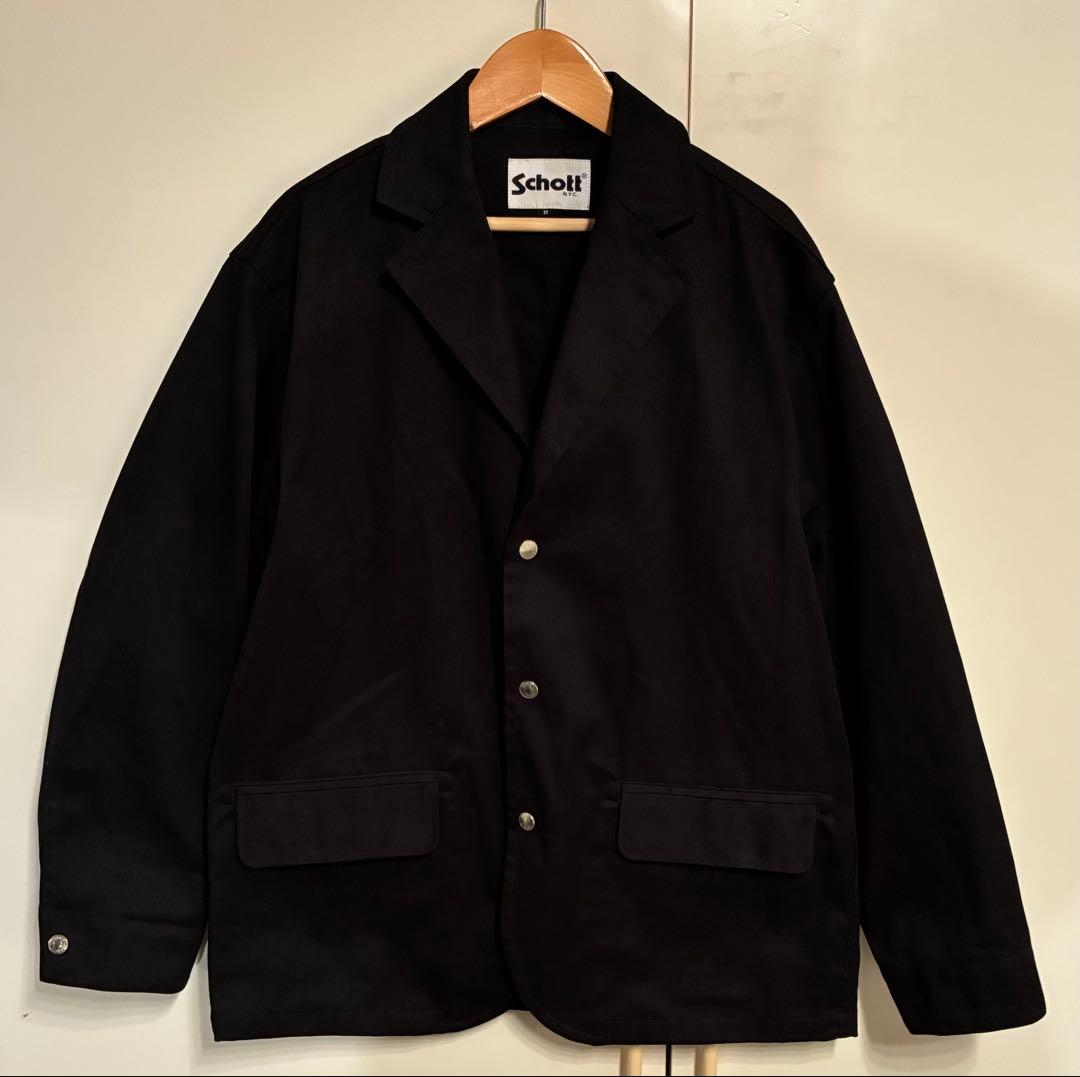 Schott ショット TC 3B JACKET M ブラック ジャケット