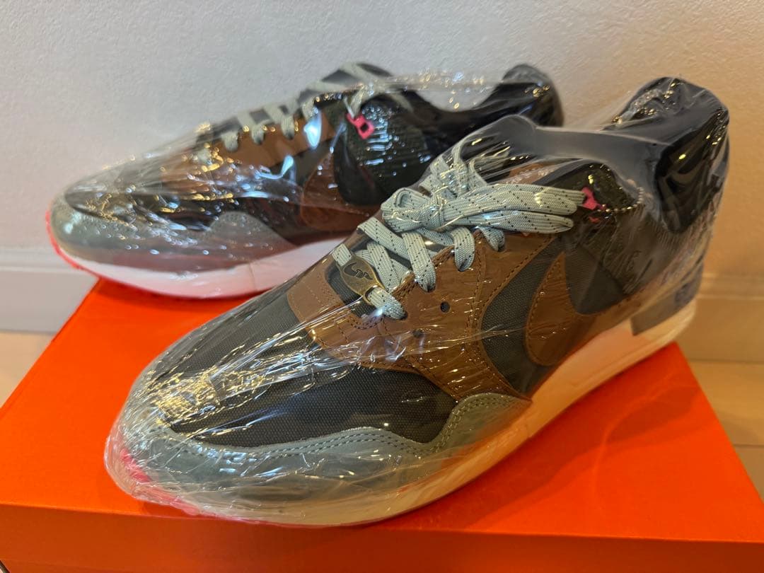 NIKE　エア ペガサス '89 G NRG カーキ ピンク チェック 28.0