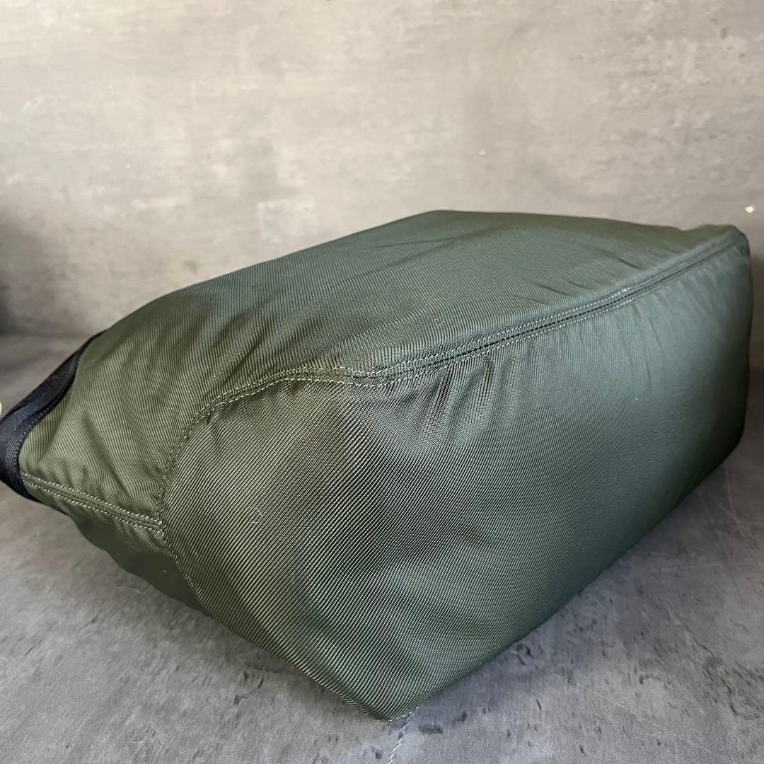 PORTER 吉田カバン ナイロントートバッグ カーキ A4収納可