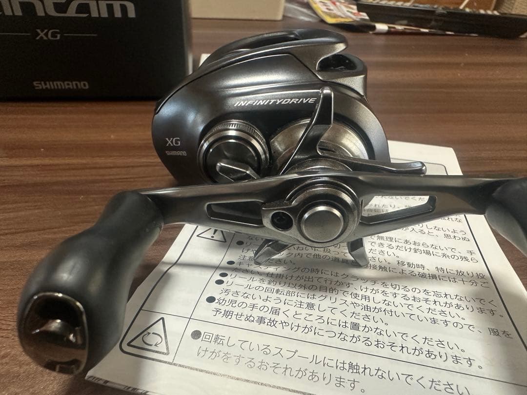 SHIMANO Bantam XG ベイトリール 箱付き バンタム 22 美品