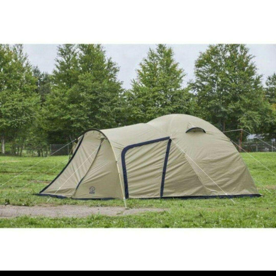 新品 ホールアース キャンプテント アースドーム240 3〜4人用