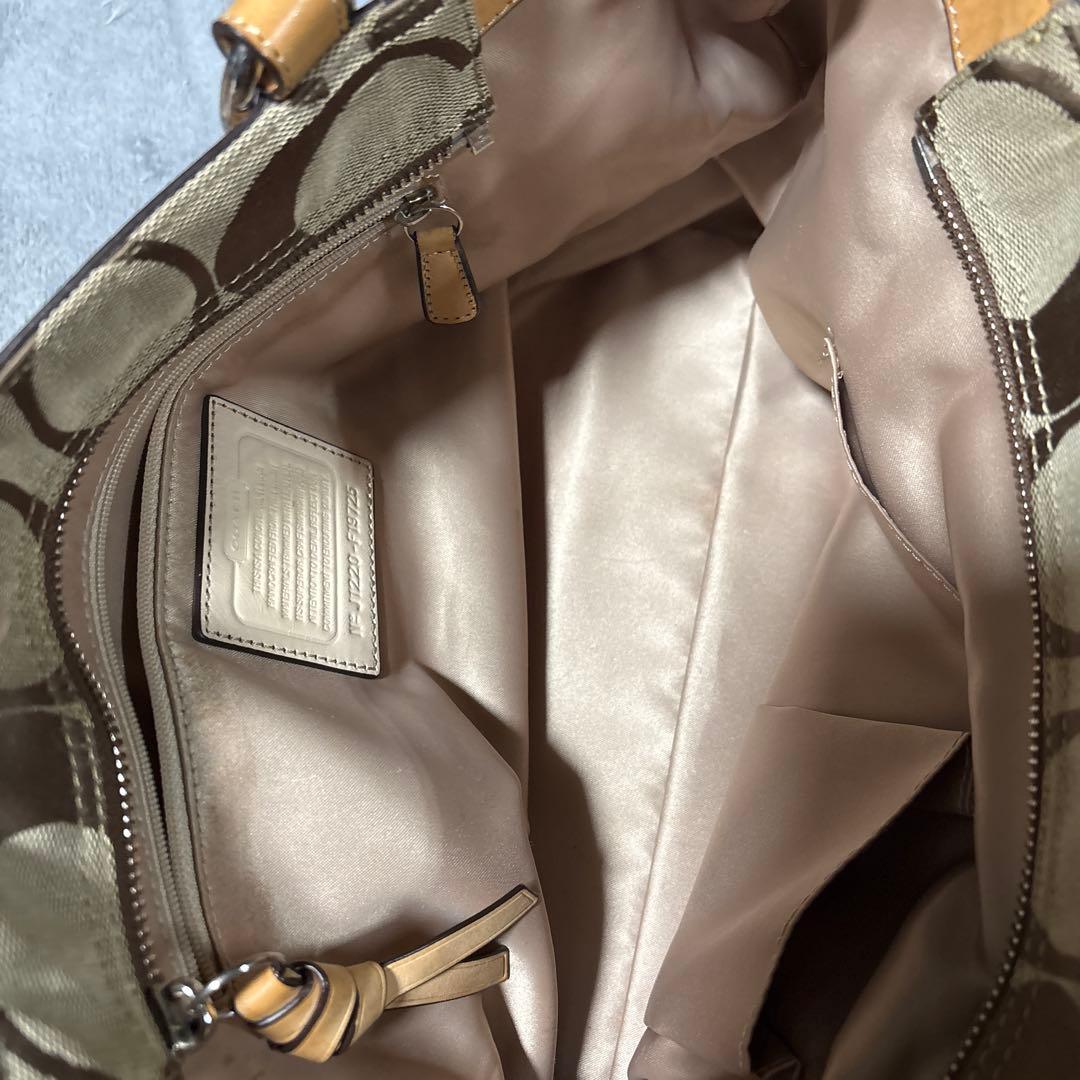 Coach ロゴ柄 ハンドバッグ 3点セット