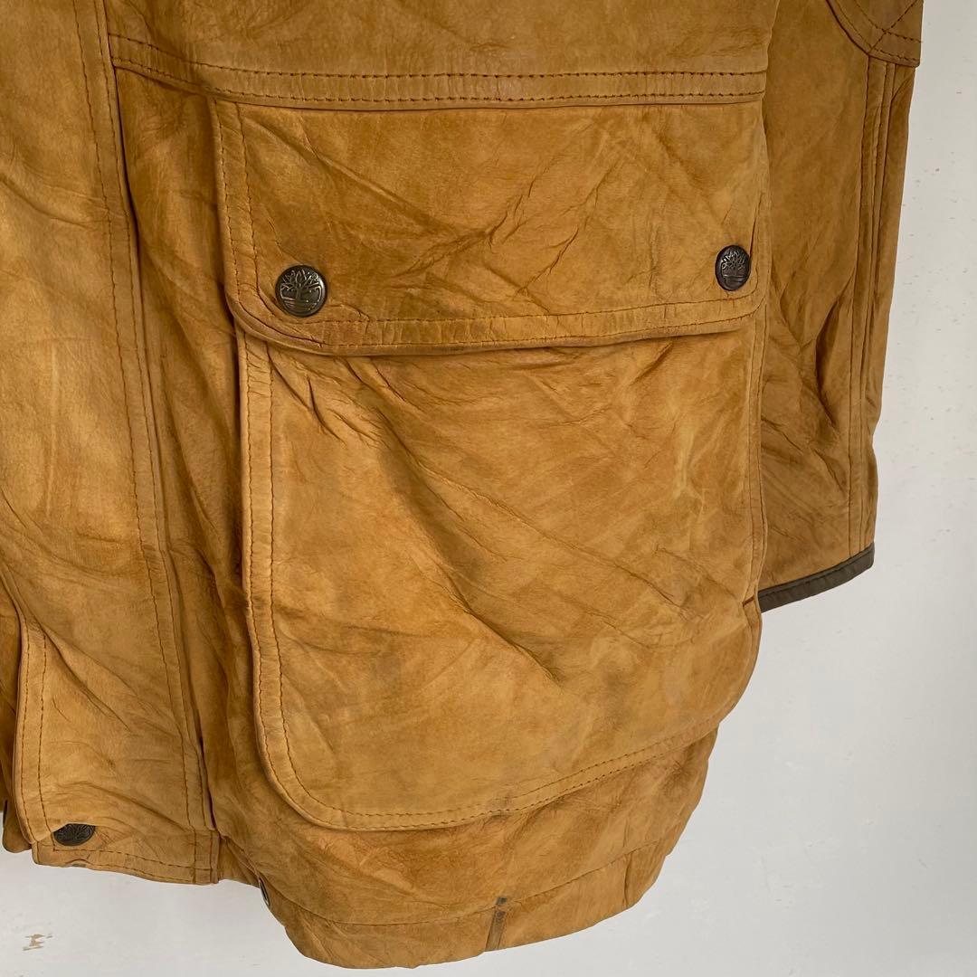 90s Timberland レザージャケット ヴィンテージ ティンバーランド