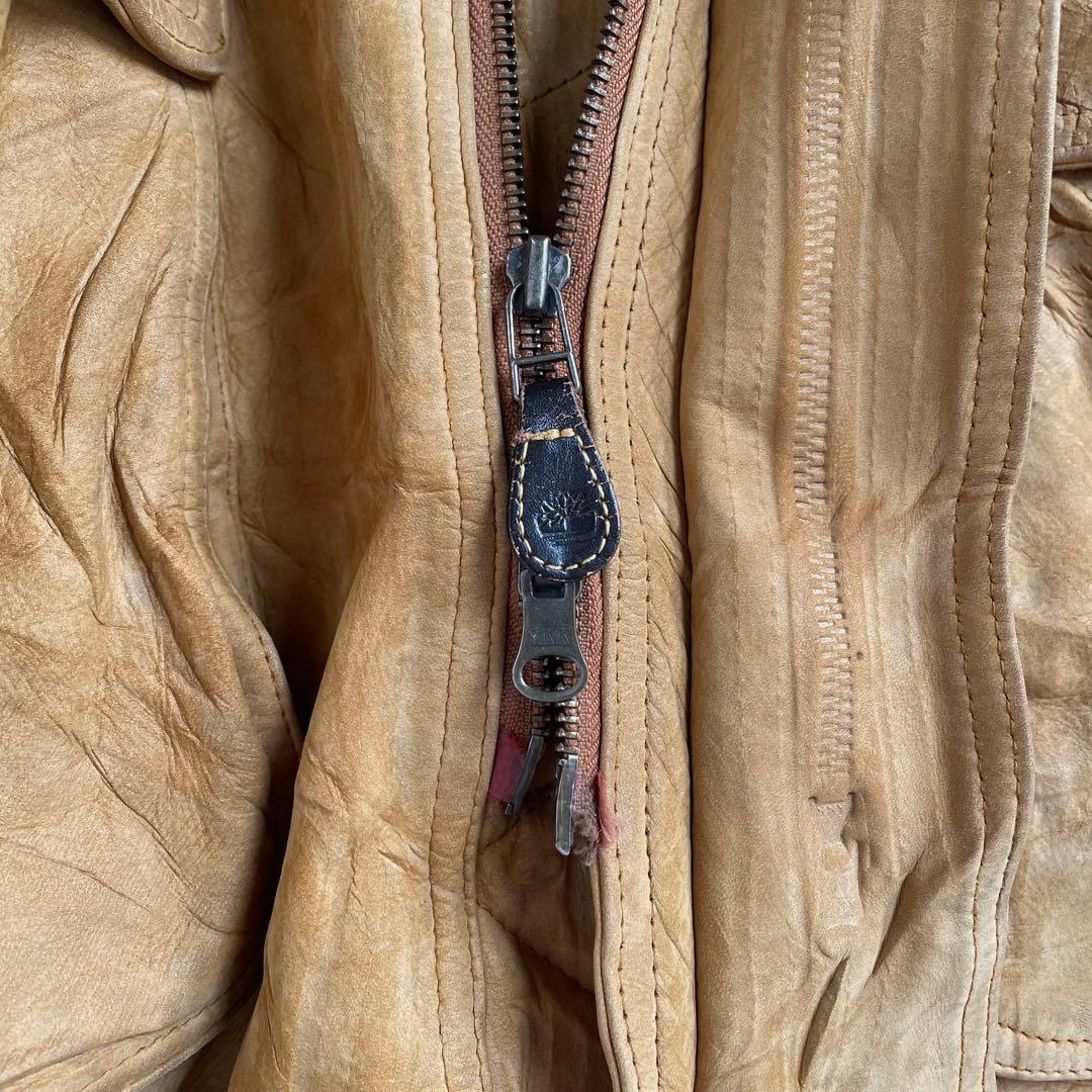 90s Timberland レザージャケット ヴィンテージ ティンバーランド