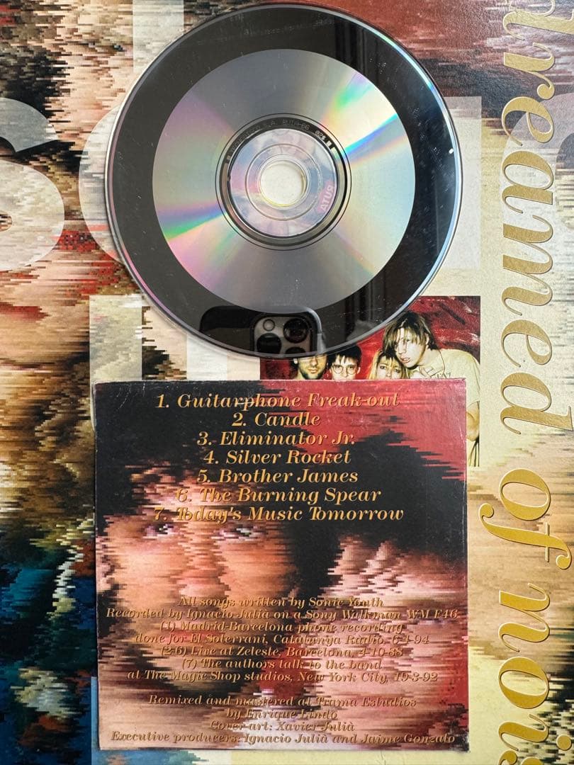 I Dreamed of Noise SONIC YOUTH 写真集+CD