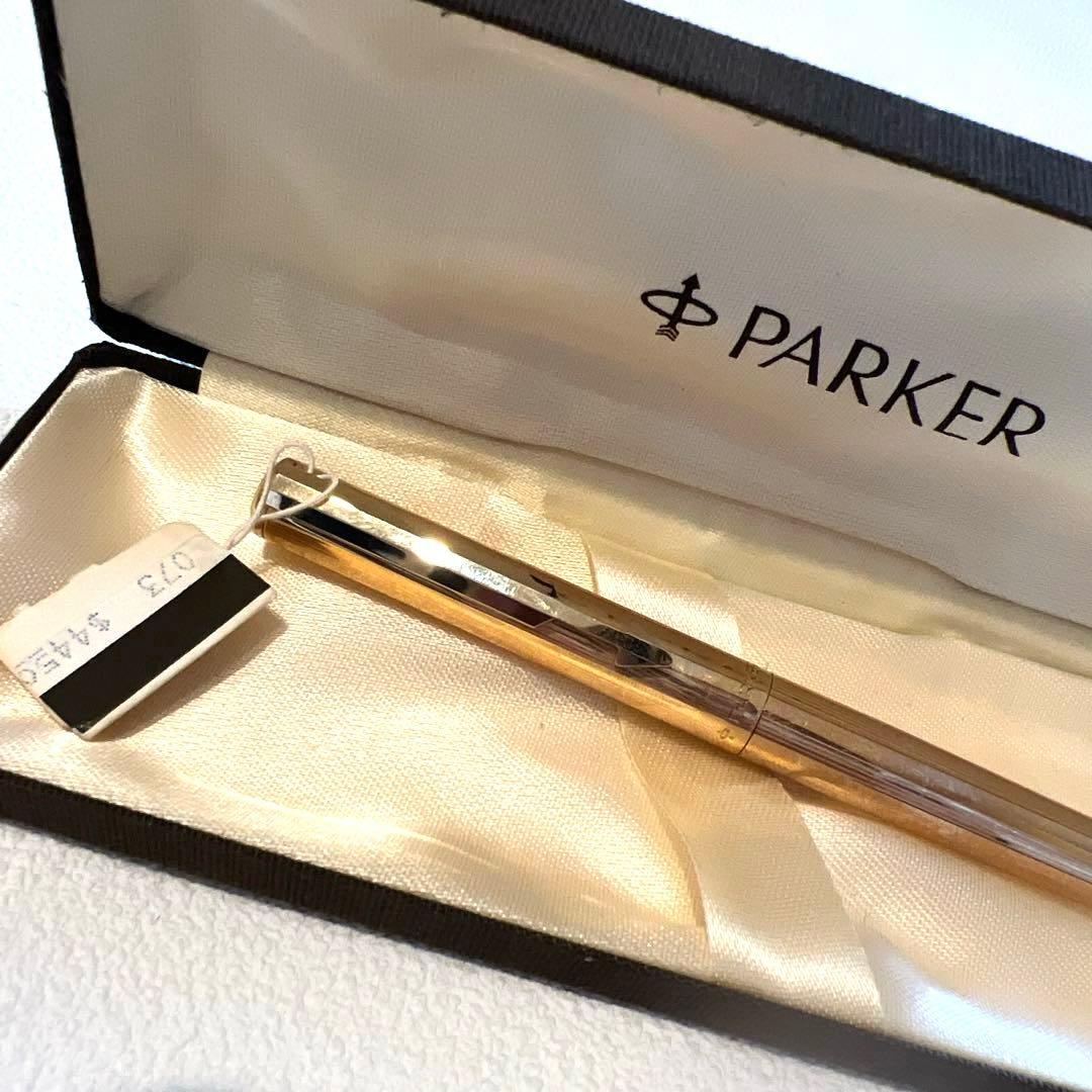未使用 PARKER パーカー 万年筆 ゴールド ケースあり 7336