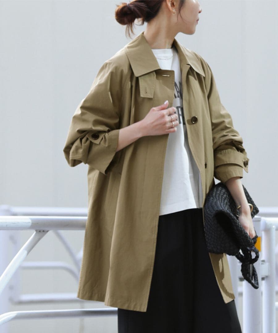 JOURNAL STANDARD relume コットンナイロンステンコート