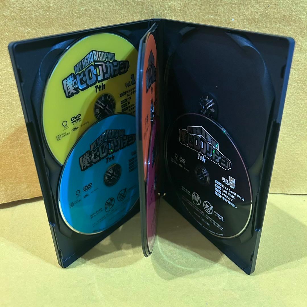 僕のヒーローアカデミア ヒロアカ DVD 7th 7期 全5巻 全巻セット