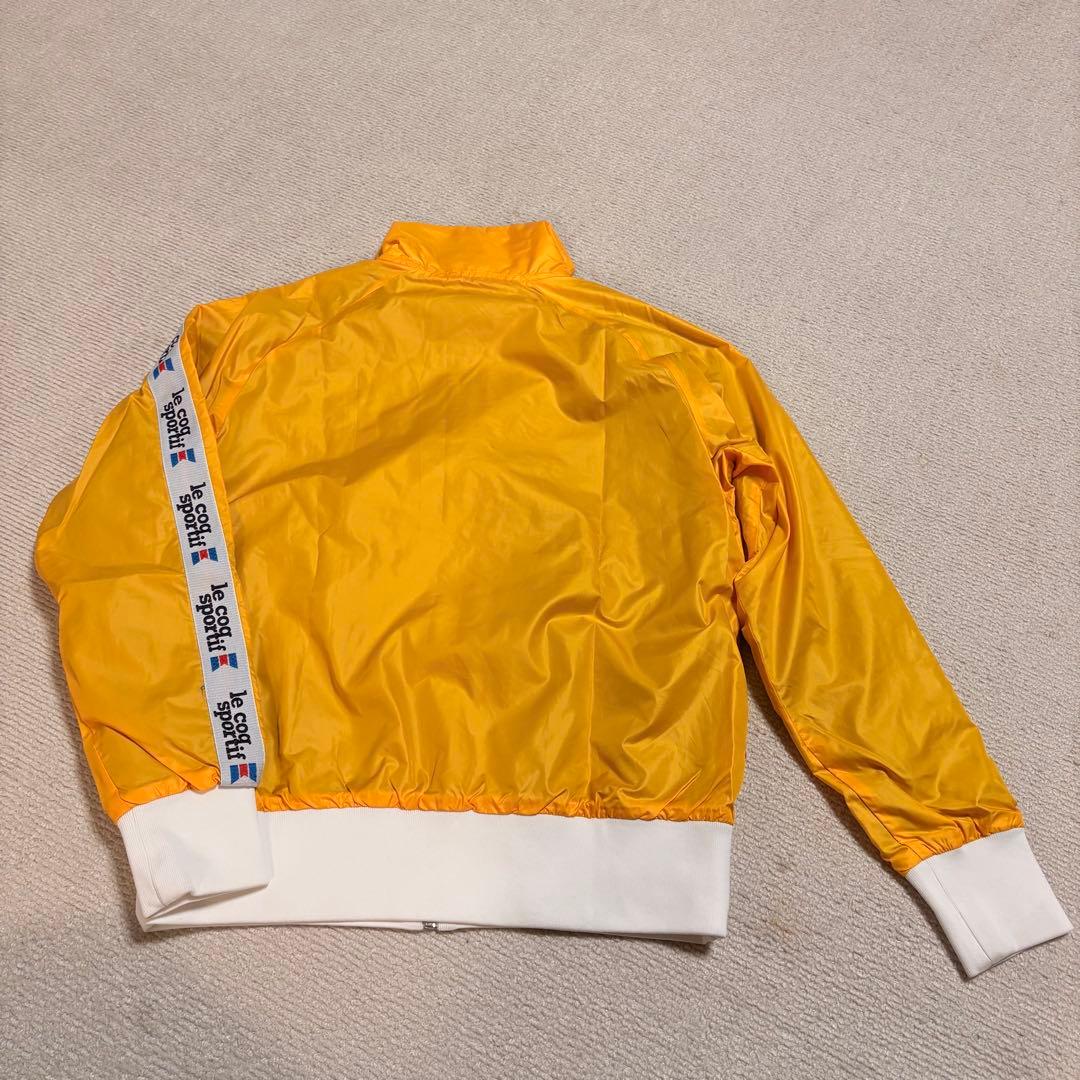 le coq sportif ルコック ゴルフウェア イエロー ジップジャケット