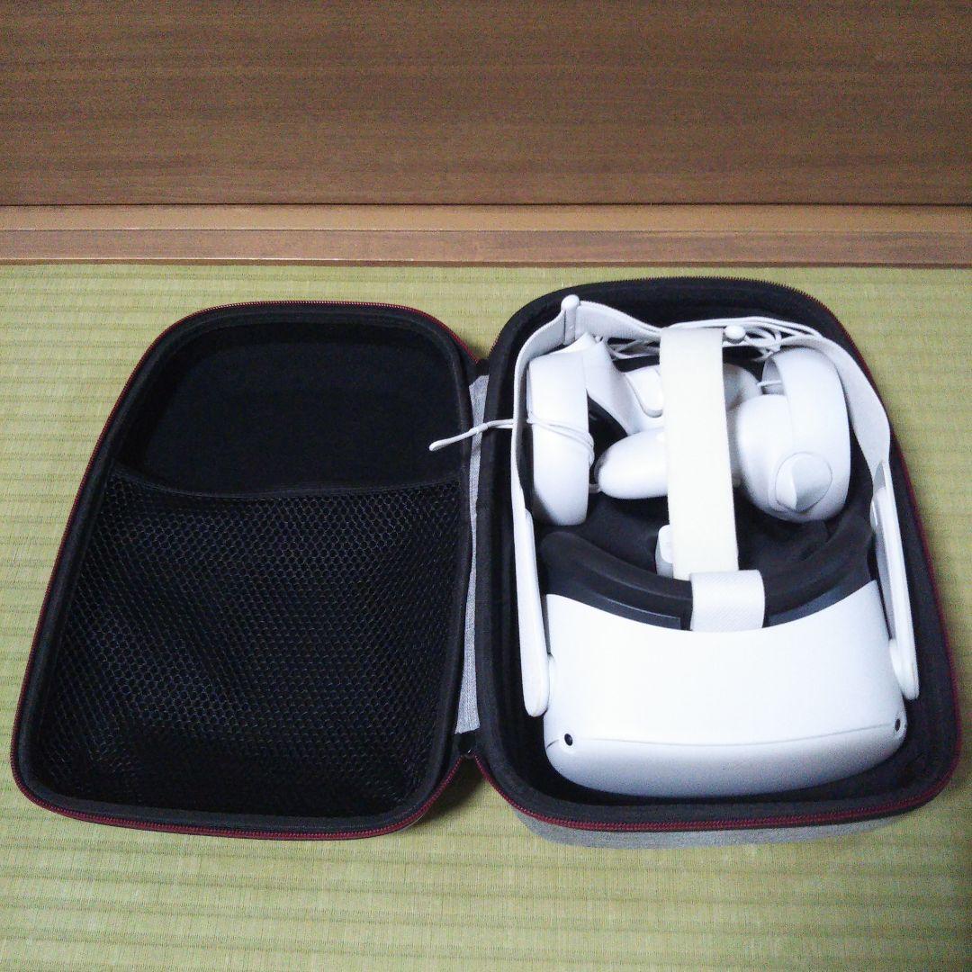 美品  Quest 2 128GB ストラップ ケース付 メタクエスト