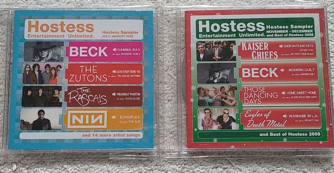 洋楽 Nine Inch Nails 2x Hostess Sampler promo