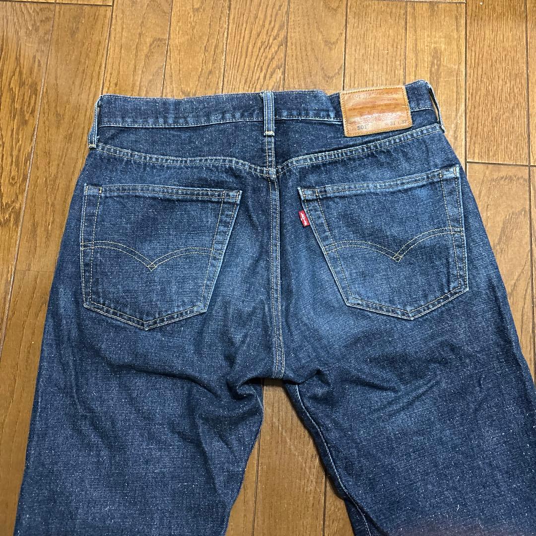 リーバイスデニム 501 プレミアム セルビッジ 赤耳 ヘンプ混