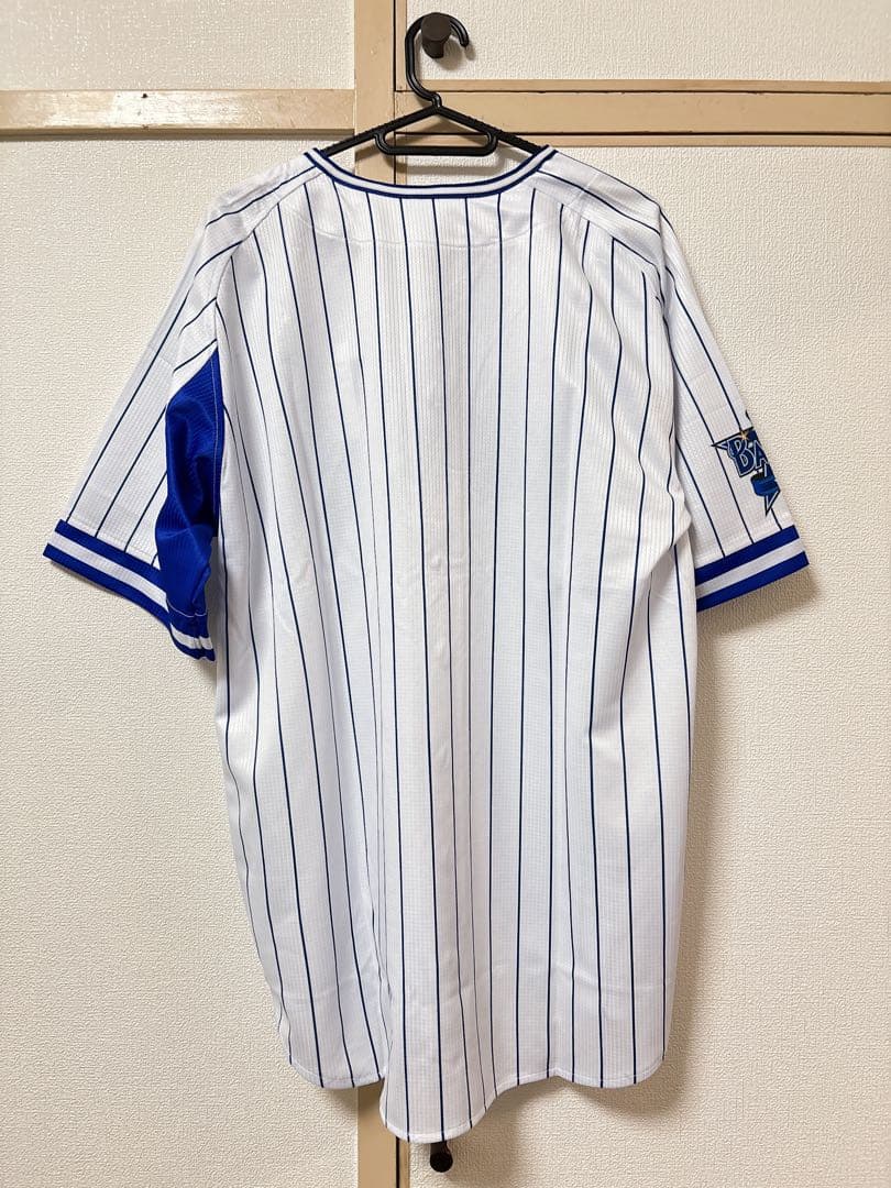 【新品】森敬斗　サイン入り　横浜DeNAベイスターズ レプリカユニフォーム L