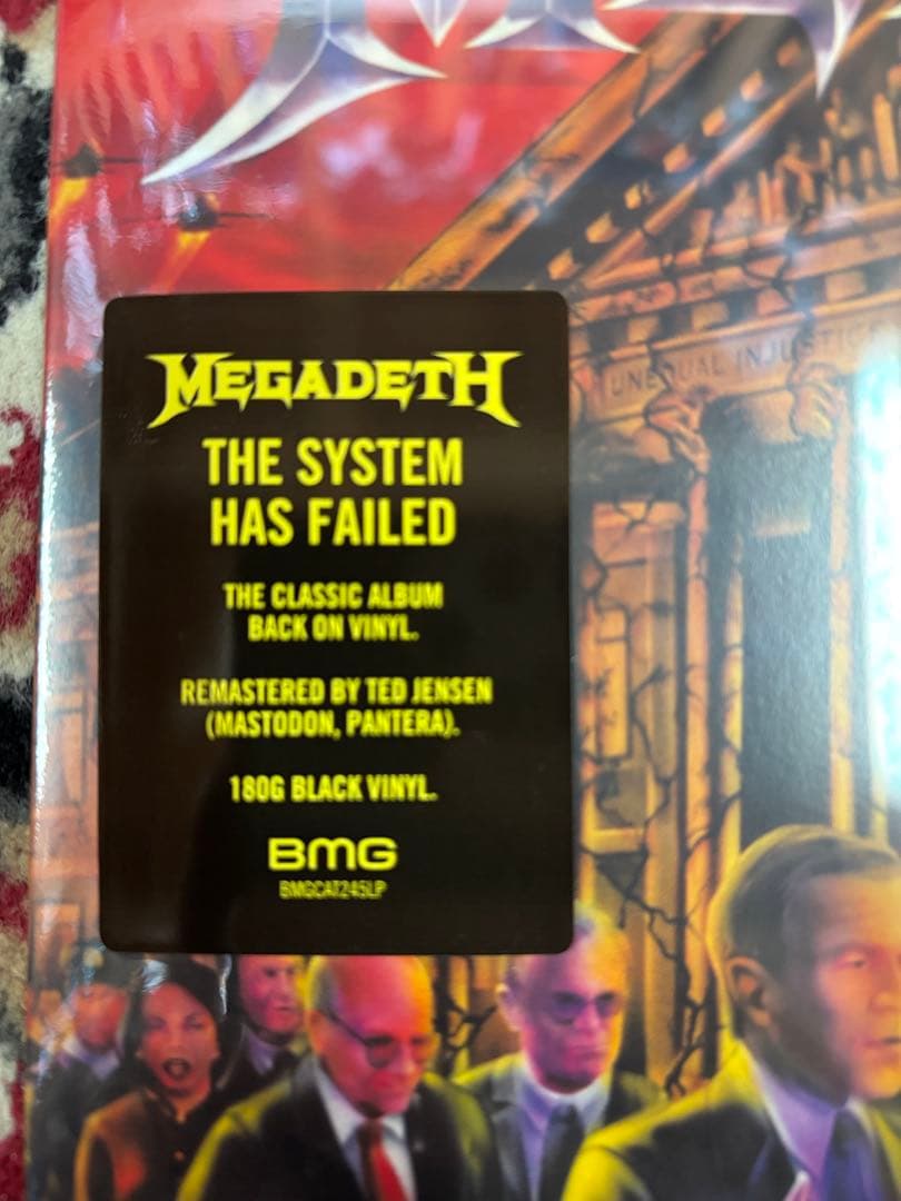 megadeth メガデス レコード