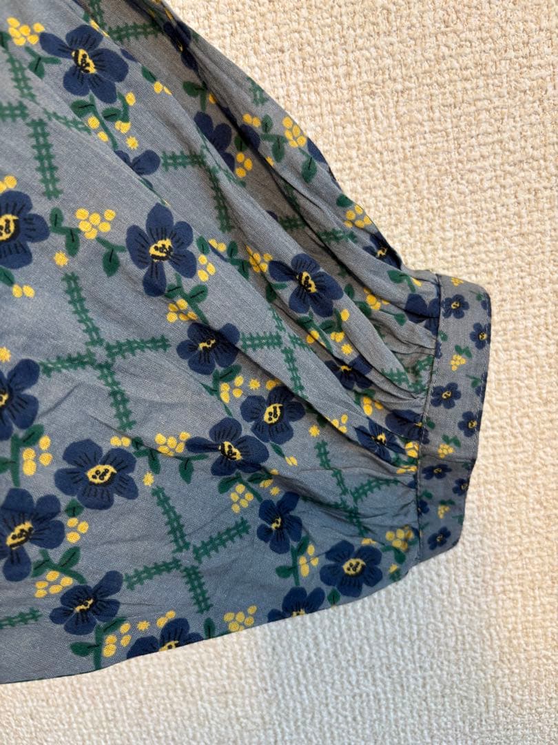 【新品タグ付き】marble sud マーブルシュッド　花柄ブラウス
