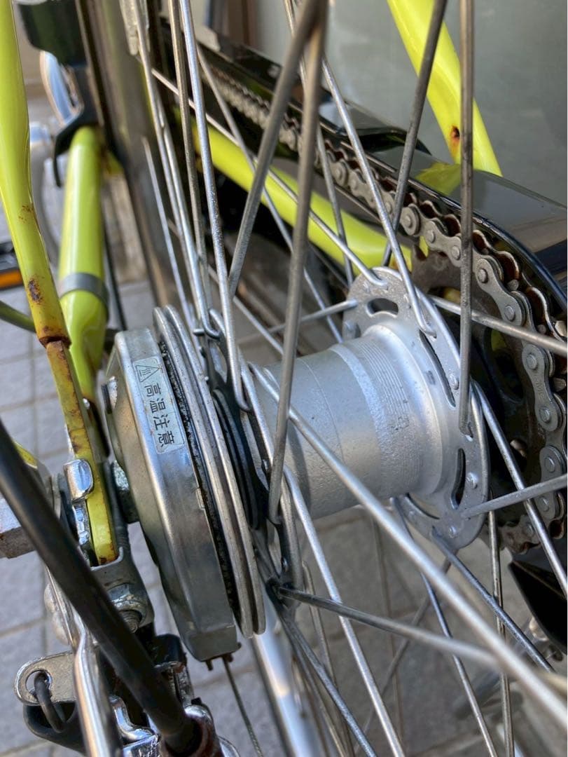 中古電動自転車 パナソニック ビビDX 26インチ 横浜 №3740
