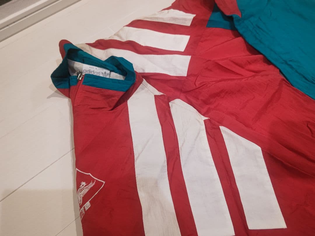 希少！リバプールFC adidas ナイロンジャケット ヴィンテージ 90年代