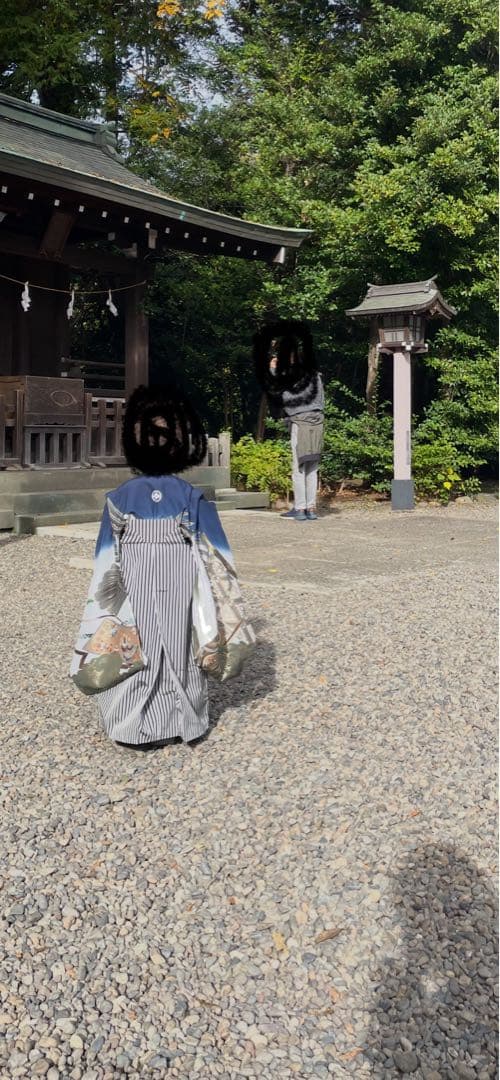 着物　七五三　男の子　袴　3歳　下駄