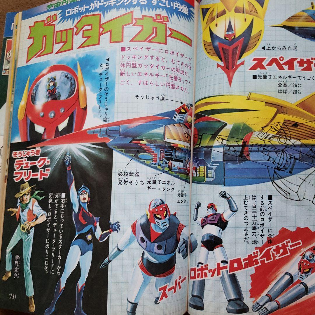 テレビマガジン 　完品　昭和レトロ　グレートマジンガー　ゲッターロボ