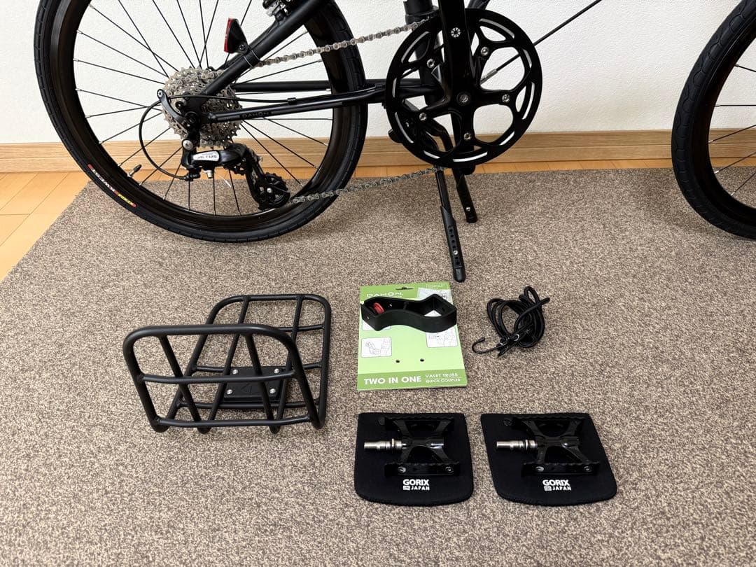 ⭐️美品 DAHON Speed Falco ブラック 室内保管 新品装備5点付き
