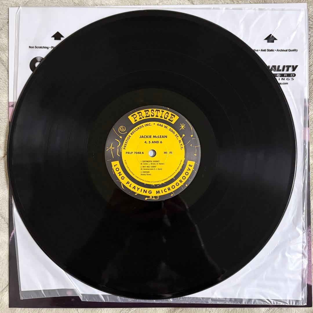 【レコード】Jackie McLean『4, 5 and 6』