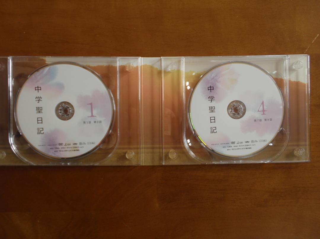 初回限定＆早期予約特典　中学聖日記　DVDーBOX（６枚組）　写真＆写真立て付き