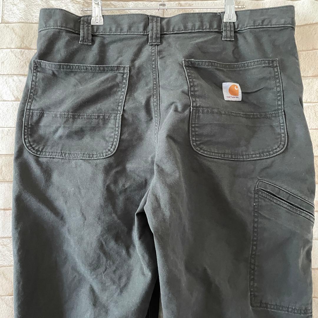 Carhartt カーハート ワークパンツ 刺繍ロゴ 42×30