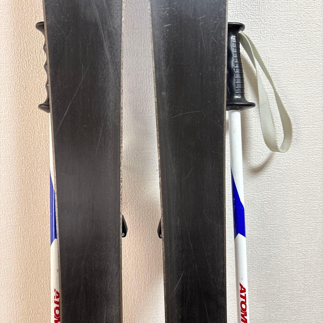 ジュニアストック付スキーセット　head 117cm hart 23cm