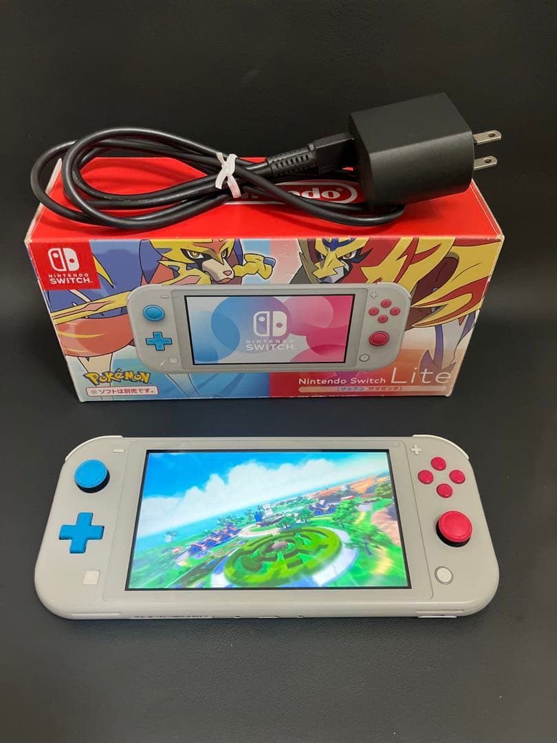 【新品スティック交換済み/箱付き】Switch Lite ザシアン・ザマゼンタ