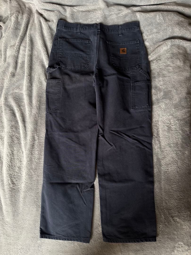 carhartt カーハート ネイビー ダックペインターパンツ フェード