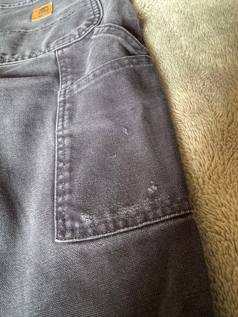 carhartt カーハート ネイビー ダックペインターパンツ フェード