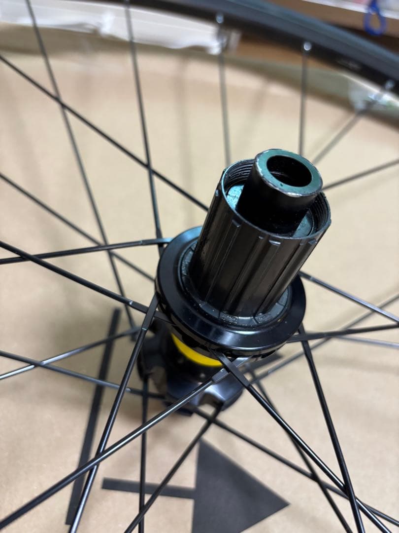 MAVIC AKSIUM ホイール ディスク 前後セット タイヤ付き DISC