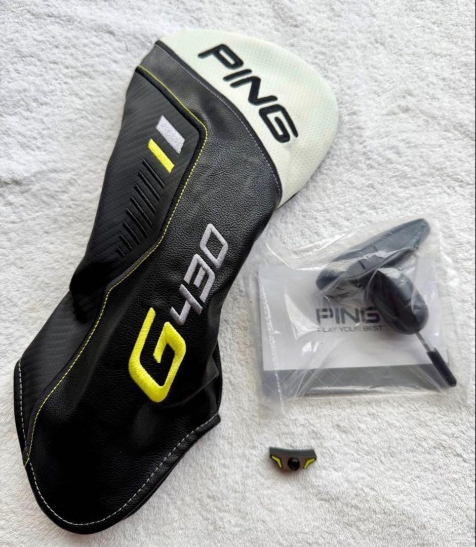 PING G430MAX10.5ドライバーヘッド単品カバー&レンチ&ウエイト付き