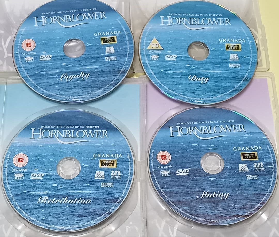 HORN BLOWER ホーンブロワー DVD8枚セット海外版