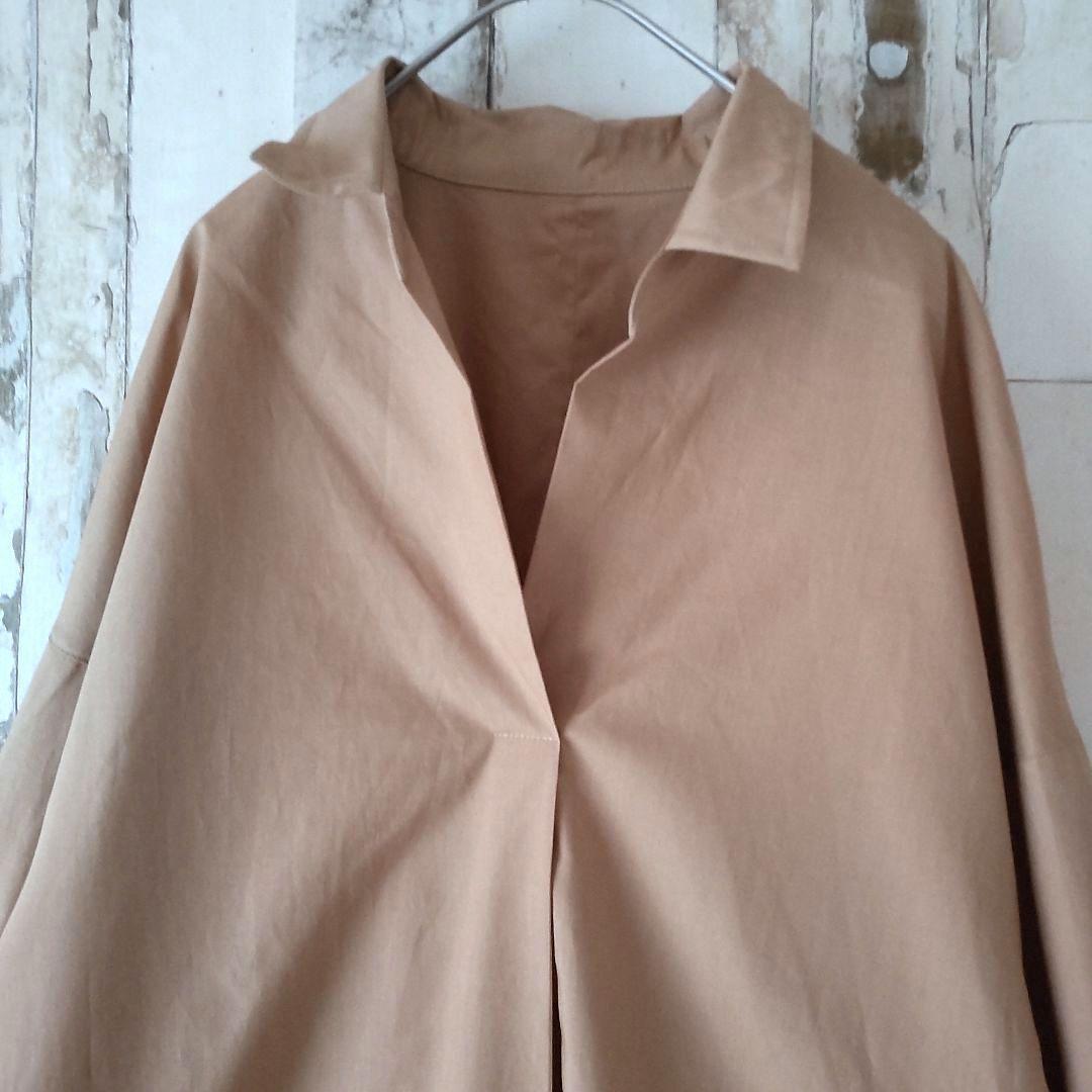 HIROKO BIS　新品　バックスリット　　ワンピース　オーバーサイズ　洗える