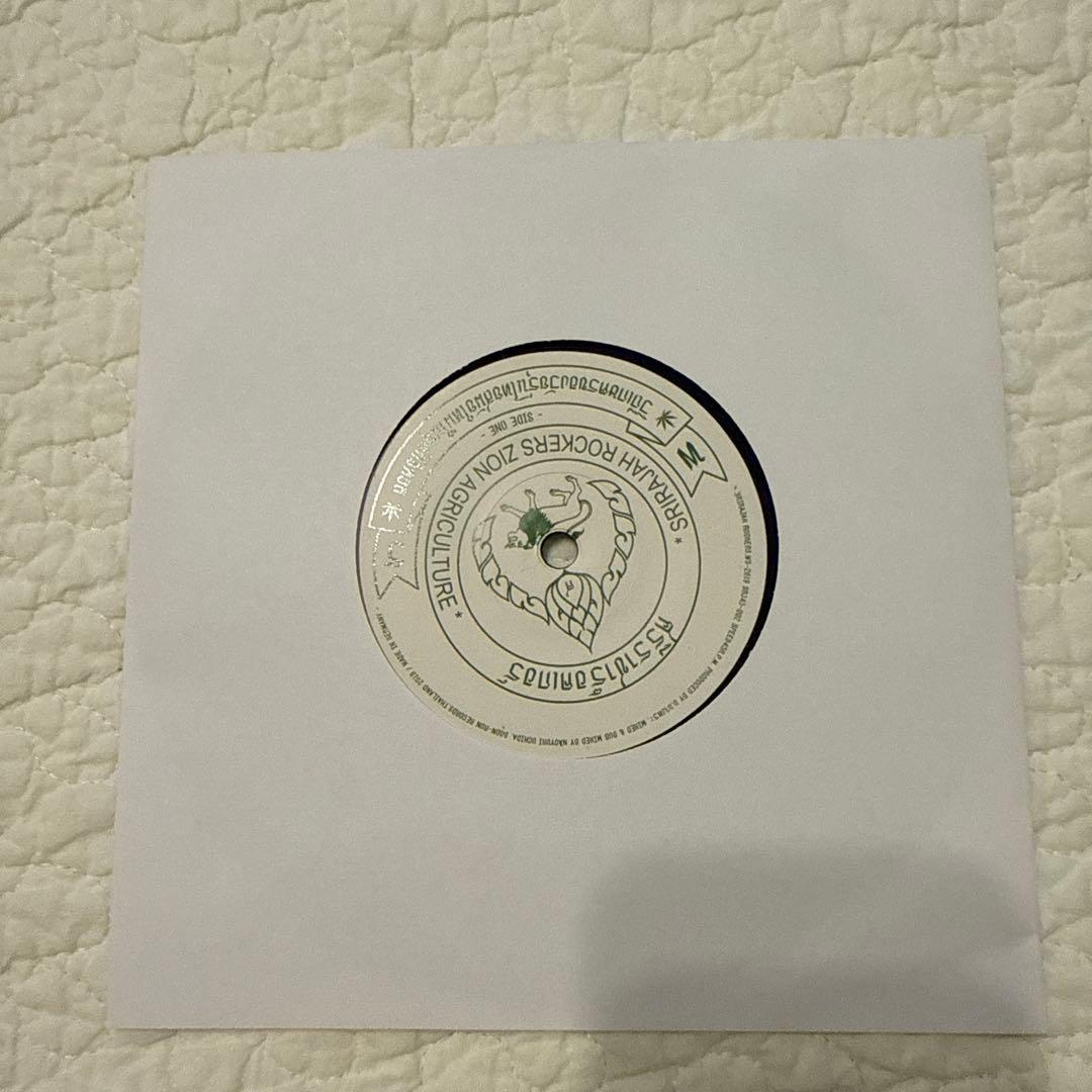 極美品7インチSRIRAJAH ROCKERS/ZION AGRICULTURE