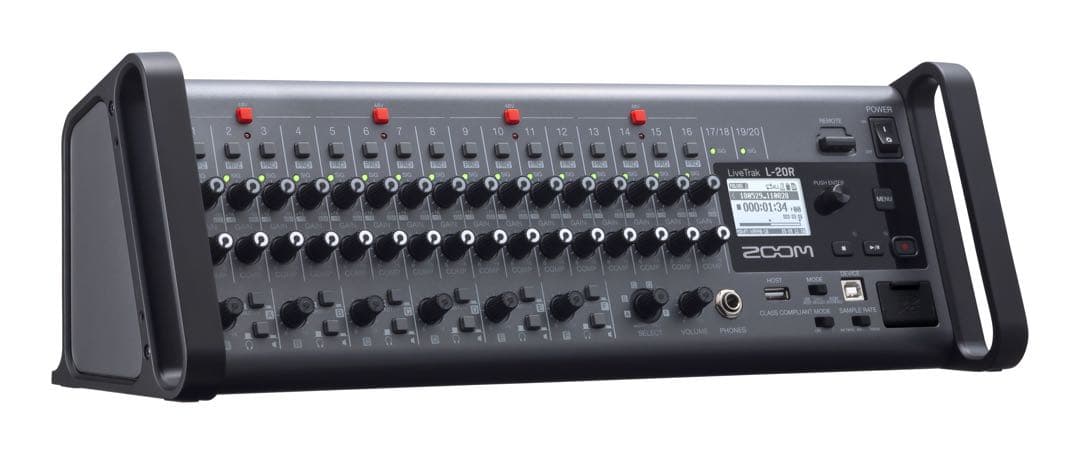 ZOOM LiveTrak L-20R デジタルミキサー