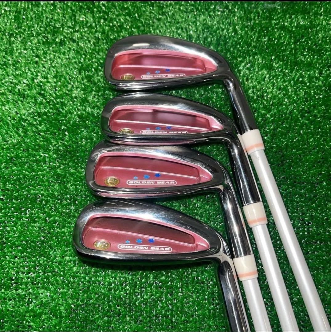 GOLDEN BEAR GBH801 レディース ゴルフクラブ 8本セット 右